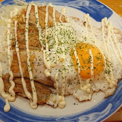 Japansk mad med mayonnaise.